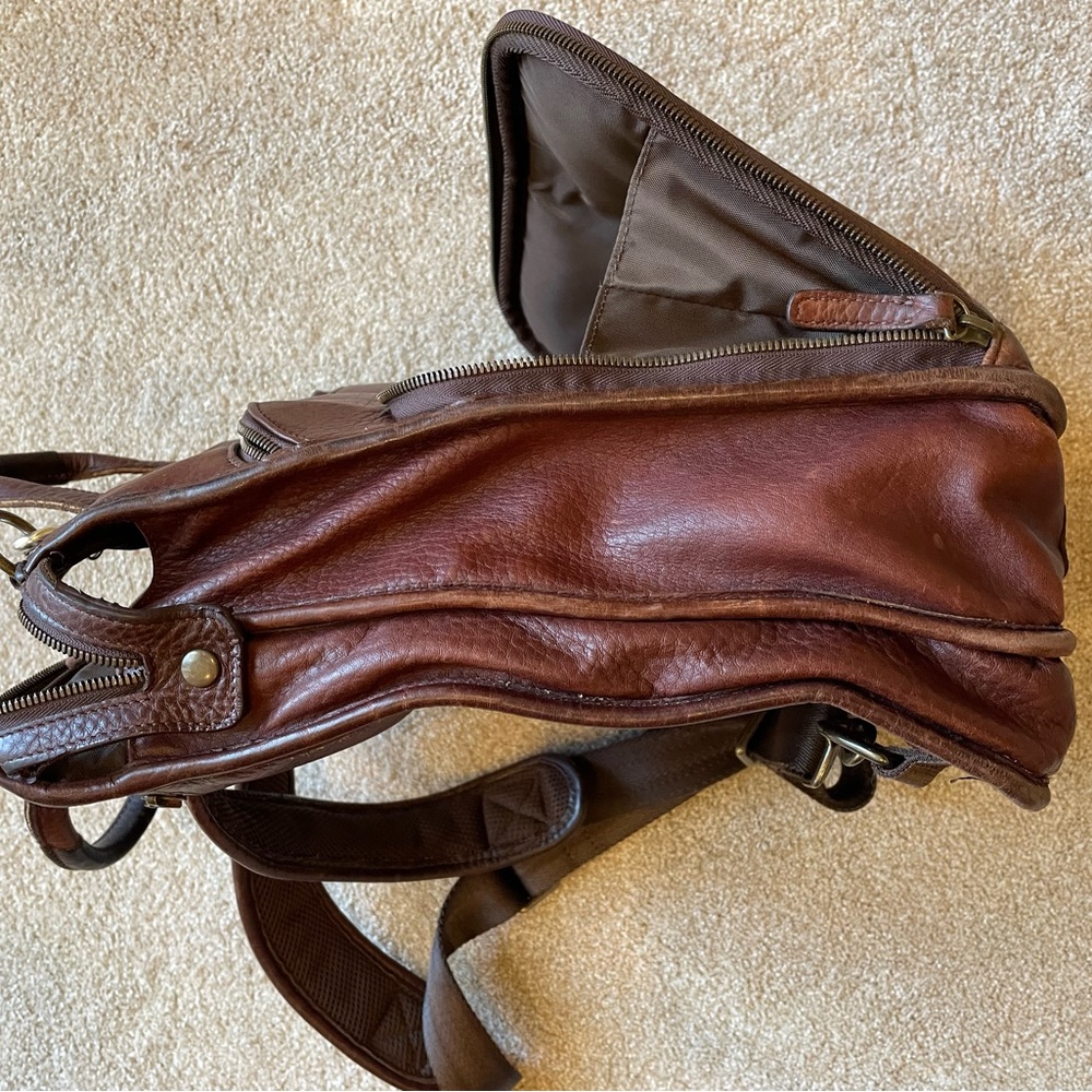 Allen Edmonds Tech Backpack - Chili Color (Lightly Used)